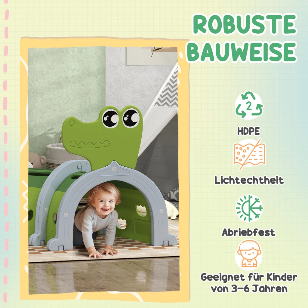 Tunnel da gioco per bambini ¨C zephmum ¨C Verde 194x88x92 cm