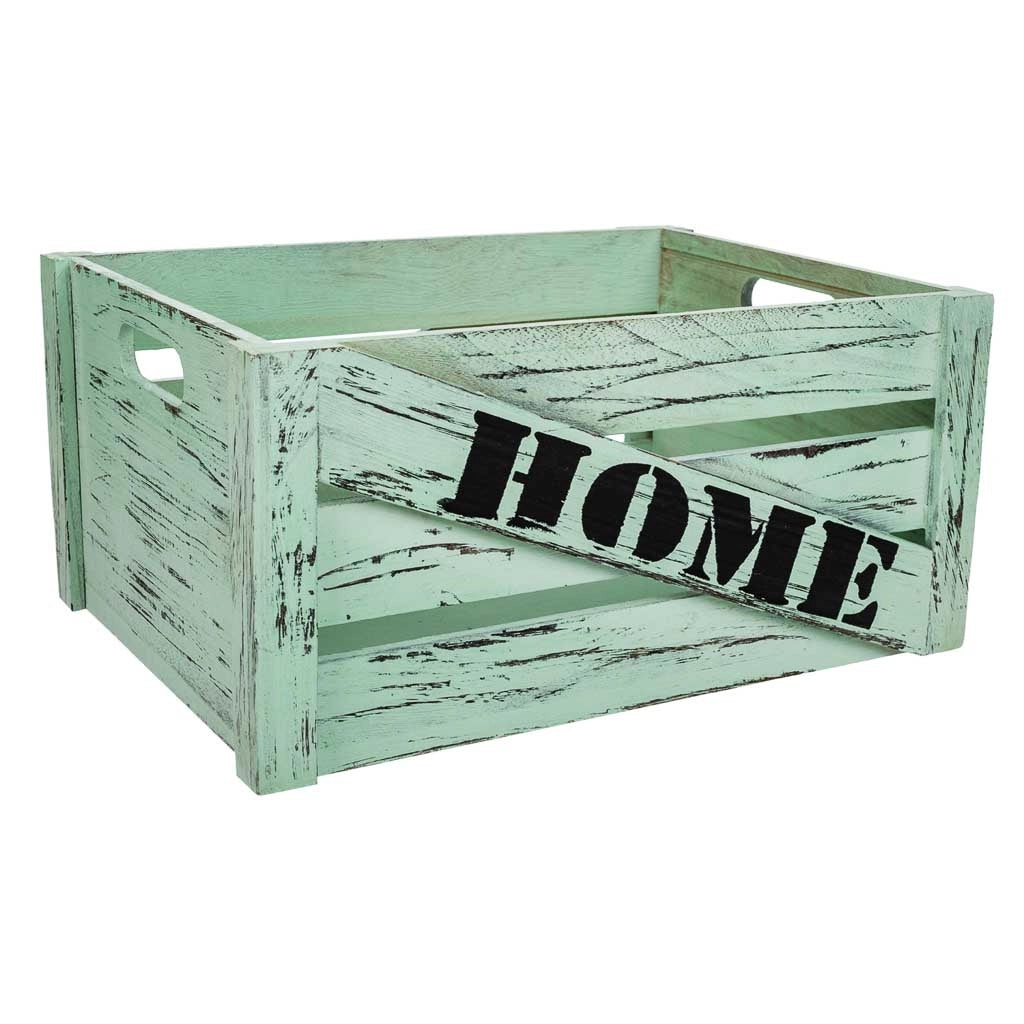 Cassettiera in legno set 2 pezzi 36x26x18