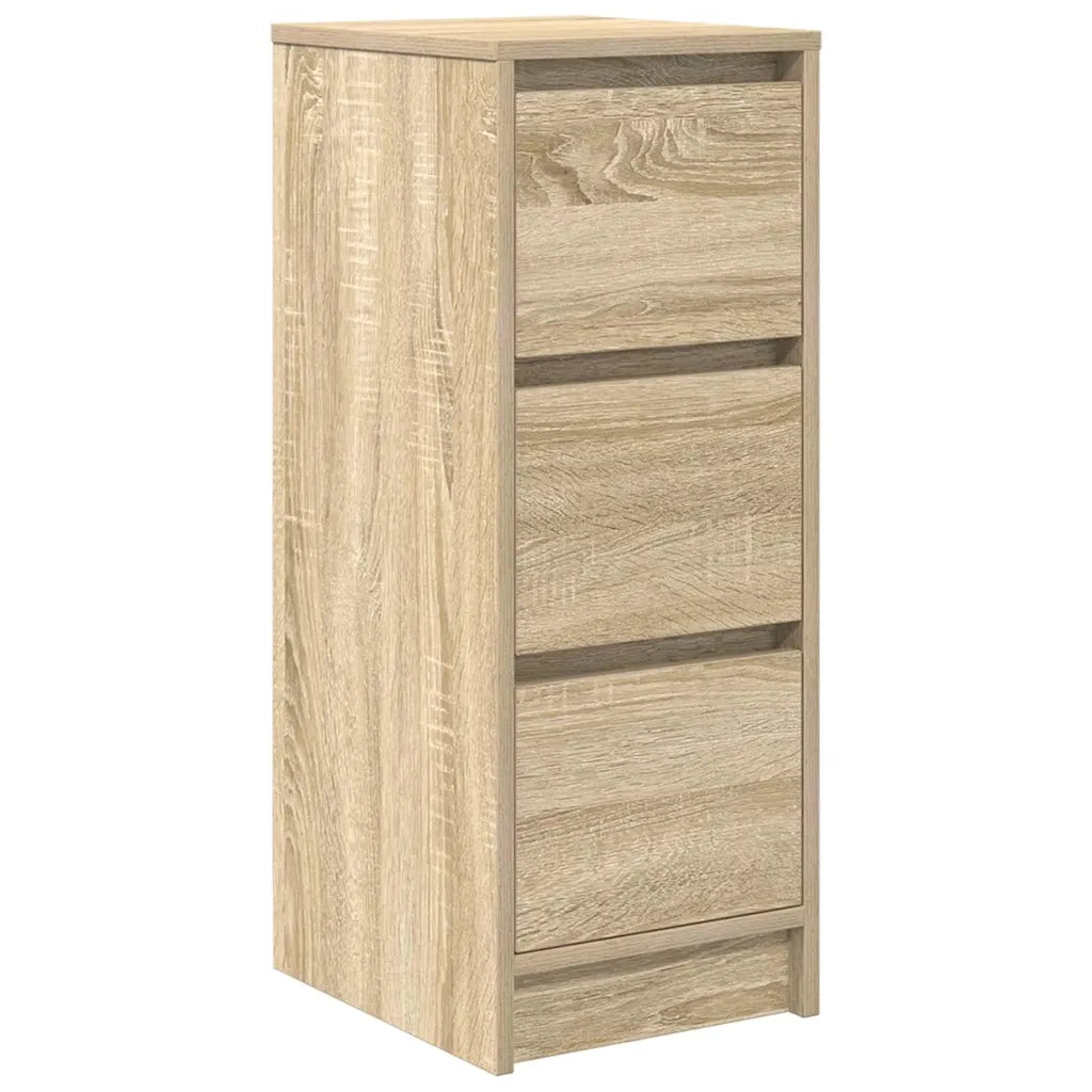 Credenza Rovere Sonoma 29,5x34x76 cm in Legno Multistrato 861636