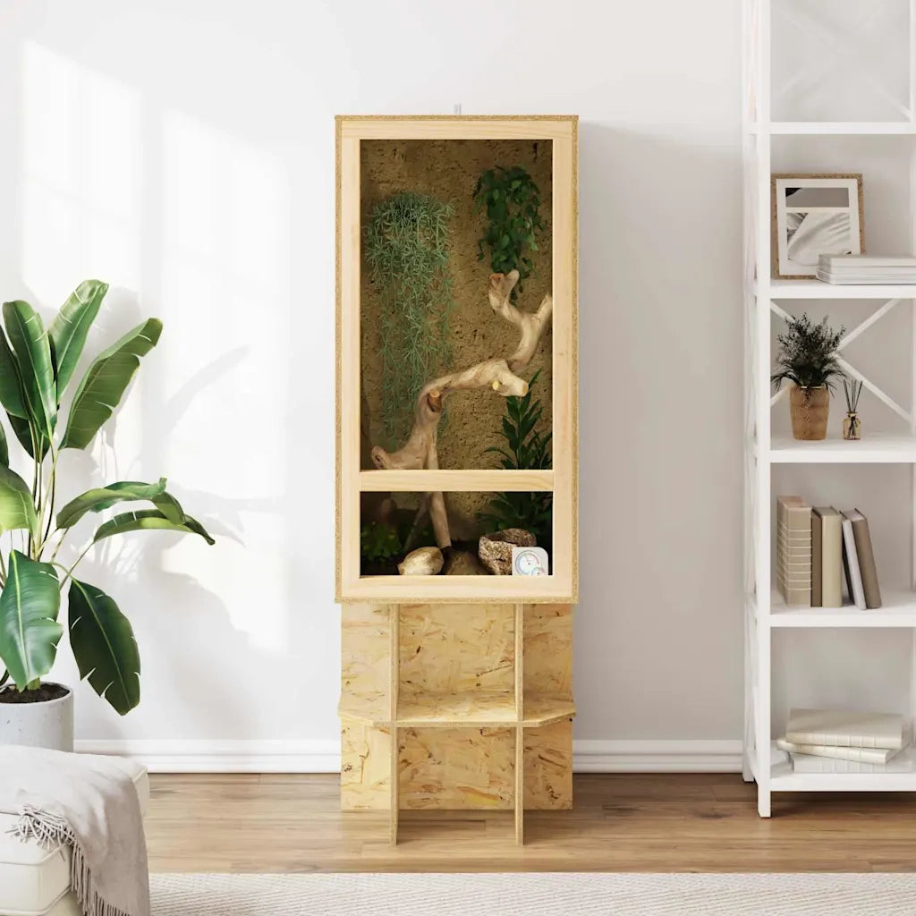 Terrario Marrone 50 x 50 x 100 cm OSB CFW3414837