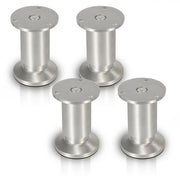Piedini di Sostegno per Mobili Piedini di Sostegno Regolabili in Alluminio 120mm