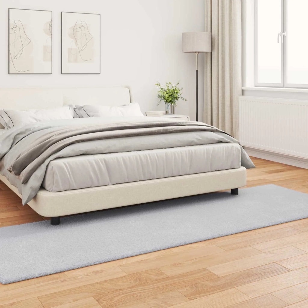 Tappeto antiscivolo in sintetica di coniglio OLITE Grigio 42021678