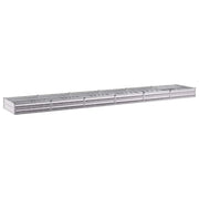 Letto rialzato da giardino Argento 480 x 80 x 24 cm 8006522