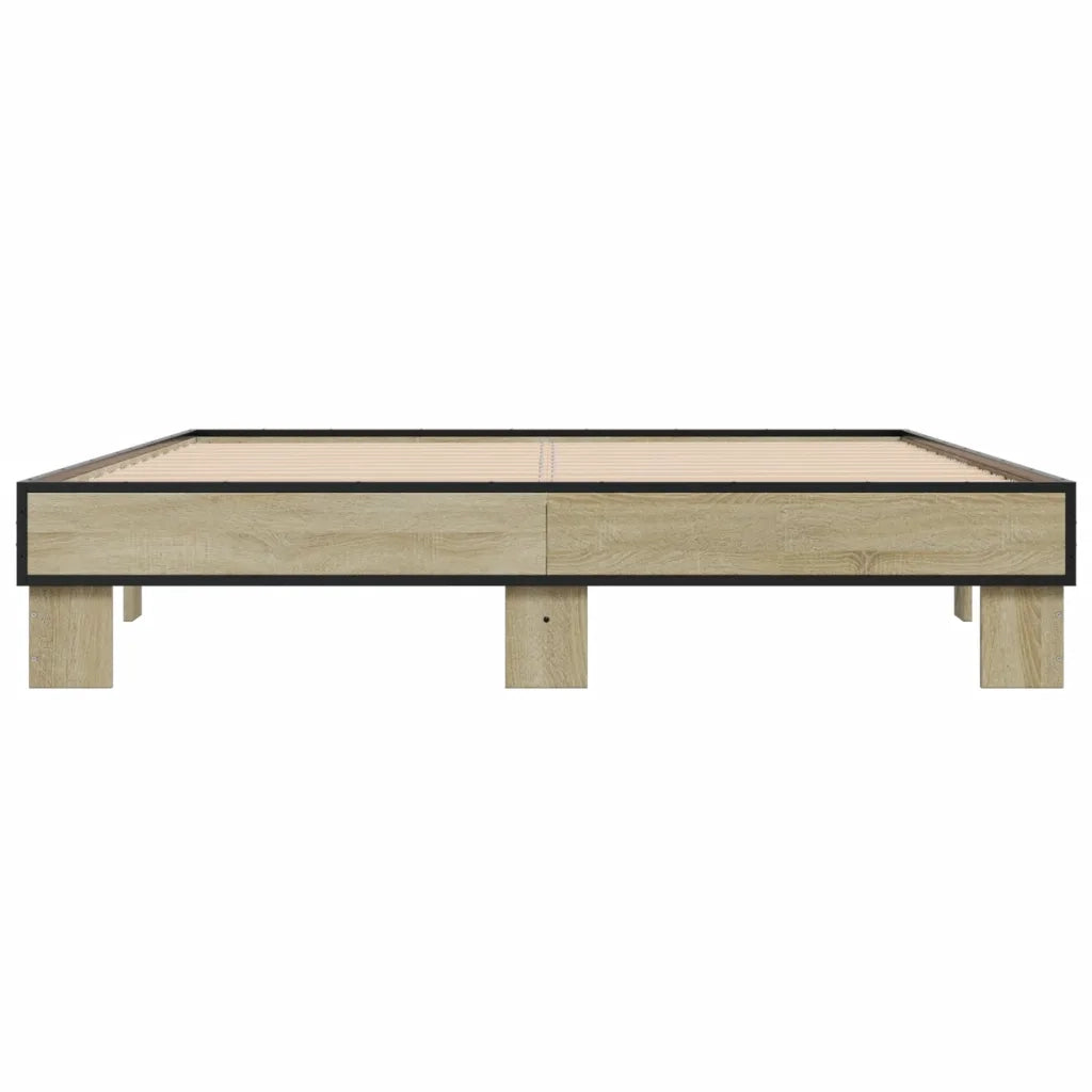 Giroletto Rovere Sonoma 150x200 cm in Legno Multistrato Metallo 3280233