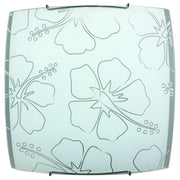 Plafoniera1Xe27 M.Bi V.Lastra Ser.Fiore Bi - E-Energy