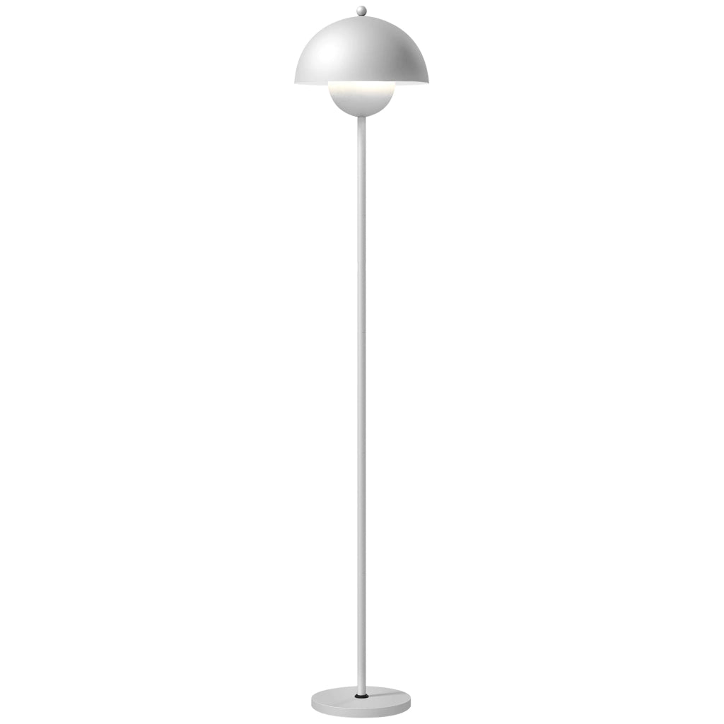 Lampada da Terra Moderna per Salotto ¨C zephmum ¨C Argento ?30x155 cm