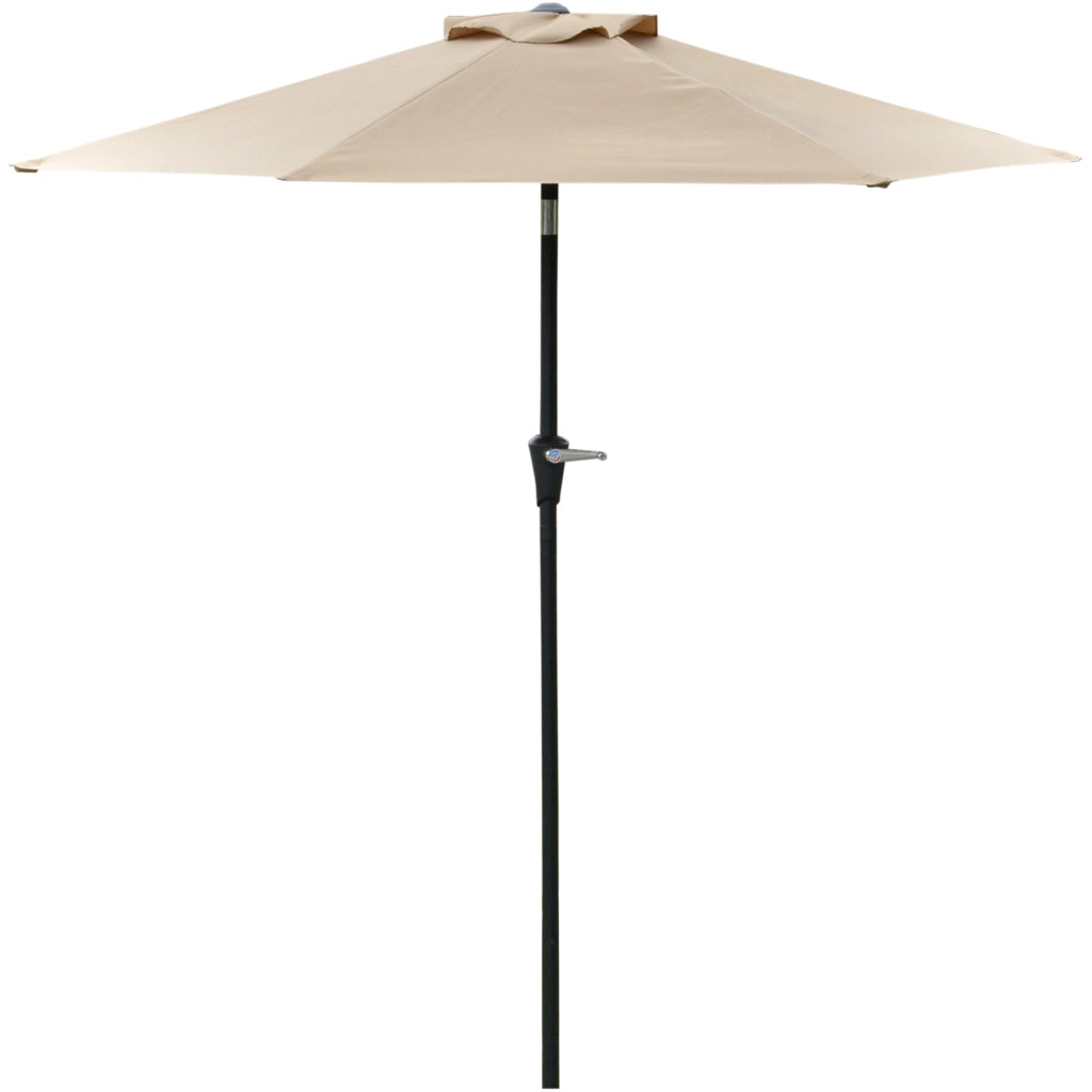 Ombrellone da Giardino Basculante Impermeabile ¨C zephmum ¨C ?230x216 cm Color Cachi