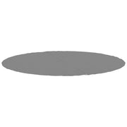 Telo Sotto Piscina Grigio Chiaro ?244 cm Geotessile Poliestere