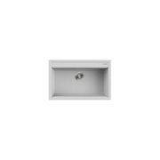 Elleci Lavello da Incasso Monovasca Best 130 Granitek Bianco Soft 39 Sopratop