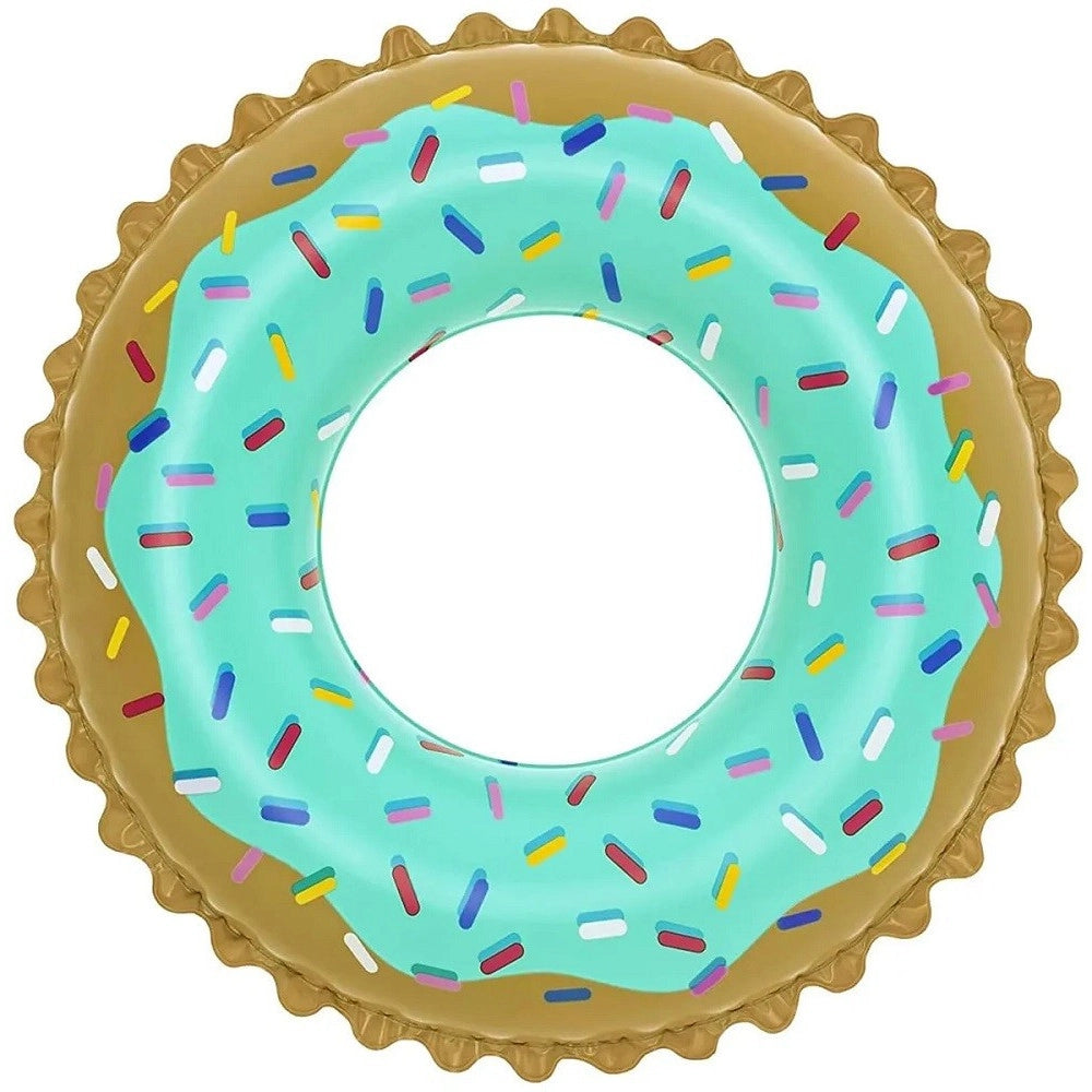 Trade Shop - Salvagente Ciambella Gonfiabile Fashion 91 Cm Donut Dolce Per Mare Piscina 36300 -