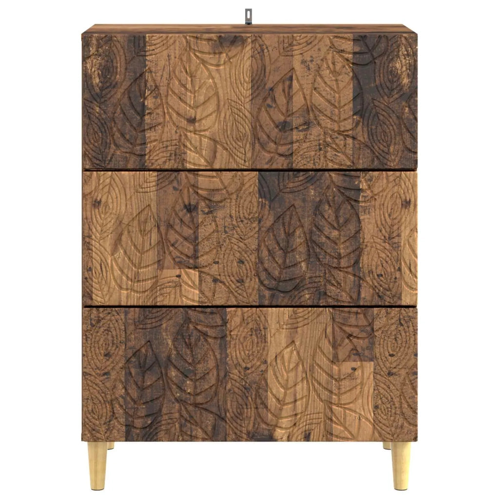 Mobile con Cassetti Legno antico 66 x 34,5 x 90 cm