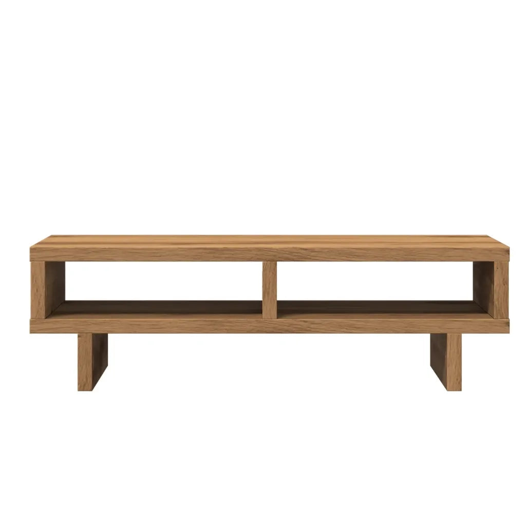 Supporto per Monitor Rovere Artigianale 50x27x15 cm Truciolato