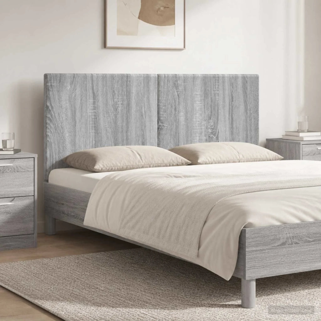Testiera da Muro BREDA Sonoma grigio Legno ingegnerizzato 897631
