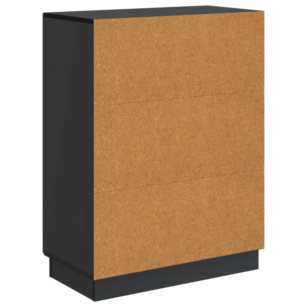 Credenza Nero 66 x 34,5 x 87 cm Legno ingegnerizzato 895276
