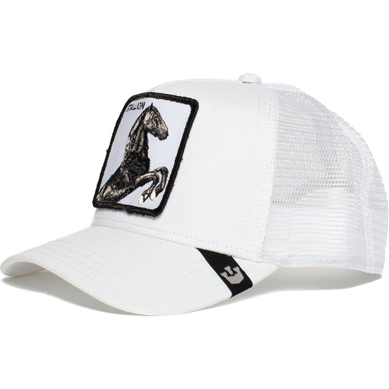 Cappellino da baseball STALLION bianco