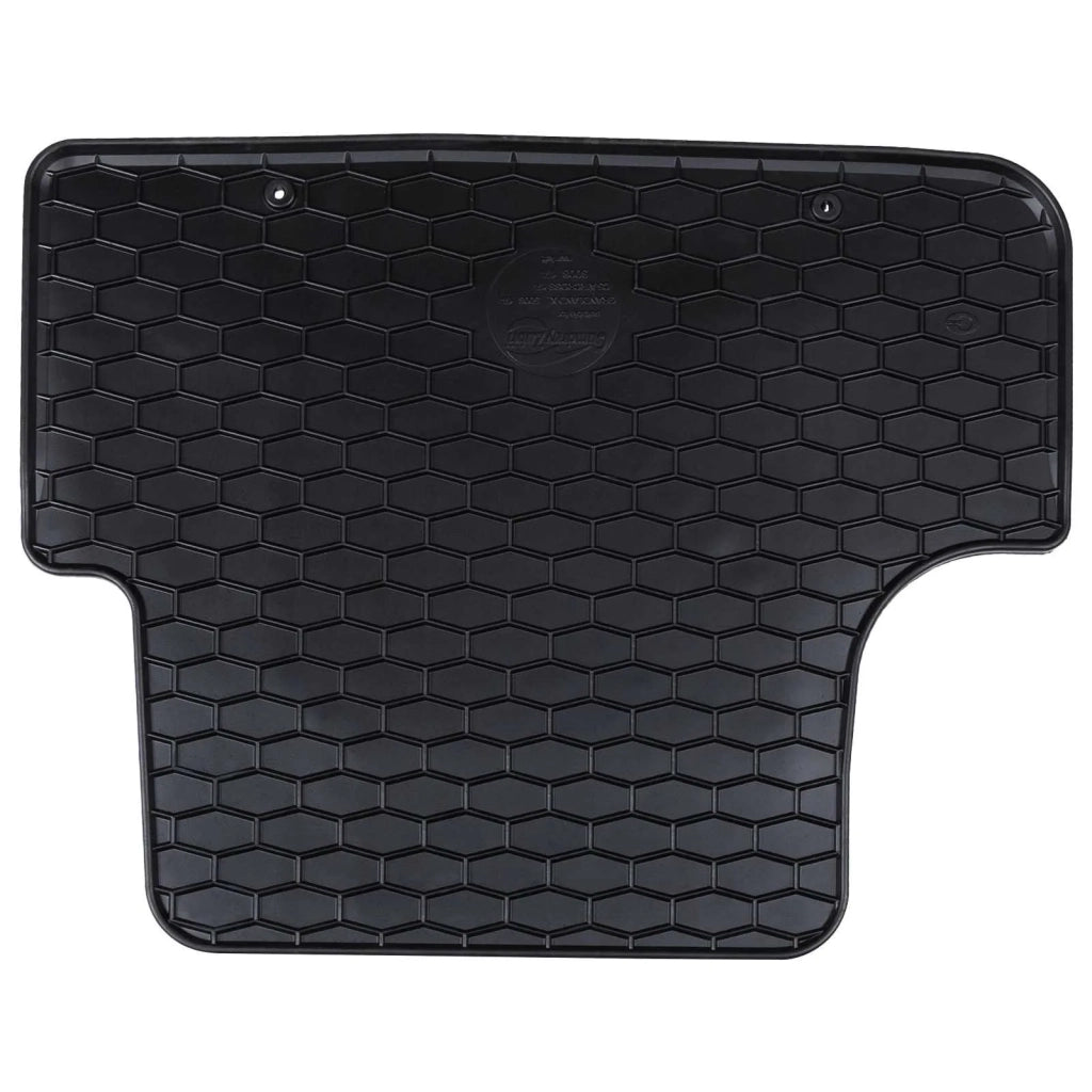 Tappetino per Auto 4 pz Nero Gomma CFW4092124