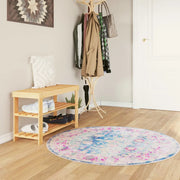 Tappeto Lavabile Multicolore Ã˜ 120 cm Antiscivolo