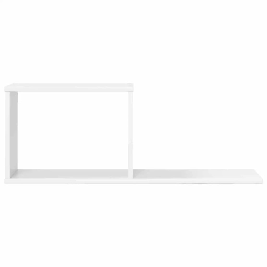 Scaffali flottanti Bianco 80 x 15 x 30 cm Legno ingegnerizzato 8012316