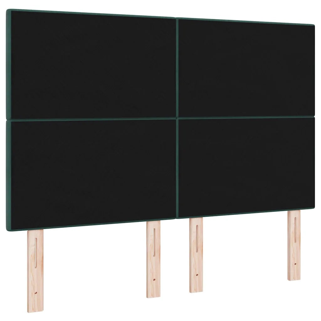 Testiera | Testata Verde Scuro 144 cm Velluto