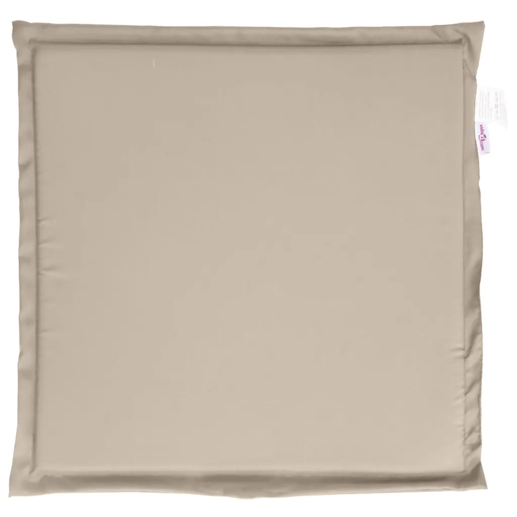 Imbottitura per Seduta Giardino 2pz Tortora 45x45x2 cm Quadrata 847722