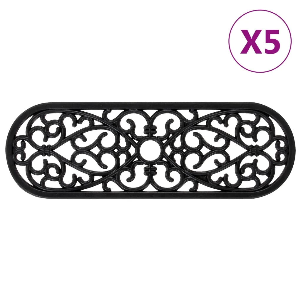 Tappetino per Scale 5 pz 25x75 cm in Gommacod mxl 86790
