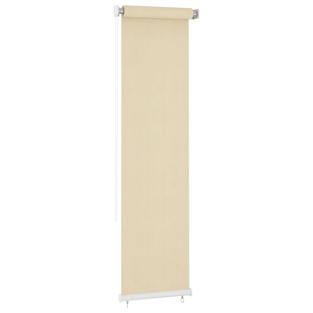 Tenda a Rullo per Esterni Crema 60x230 cm in HDPE cod mxl 68312