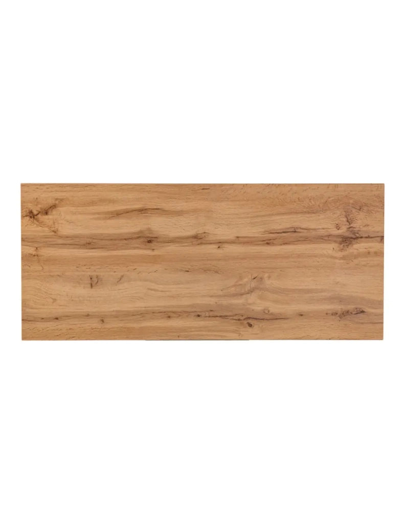 Piano per lavabo ICON 140,6 cm in MDF effetto rovere Wotan