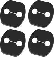 Copertura per slot portiera - 4 pezzi - Protezione contro polvere/umidità - Compatibile con Nissan Qashqai 2008-2013 - Plastica resistente - Allunga la durata di vita delle serrature - Protezione per serrature
