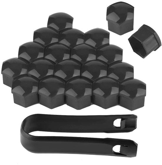 Bottone di serraggio in nylon PA66 di alta qualità, 20 pezzi, 21 mm, mozzo in plastica, anti-squassio, impermeabile e duraturo.
