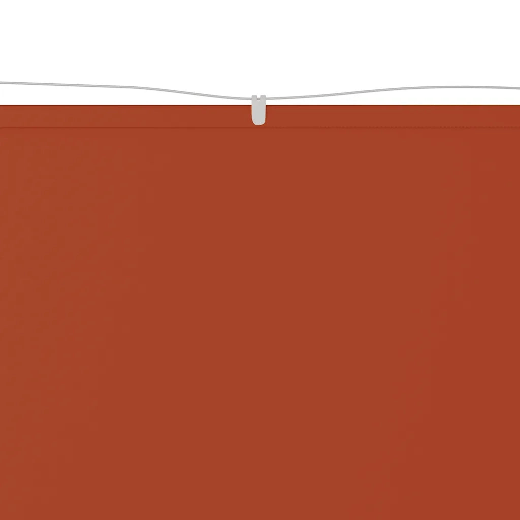 Paravento Verticale Terracotta 100x1200 cm in Tessuto Oxford CFW3971738