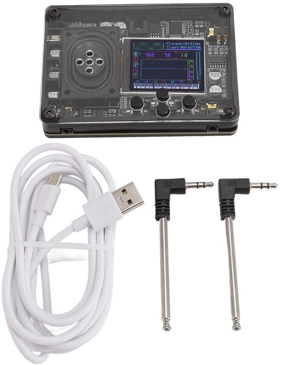 Mini Teremin Elettronico - Strumento Elettronico - Tuner Integrato - Display a Colori - Regolabile - Adatto per Bambini e Amici