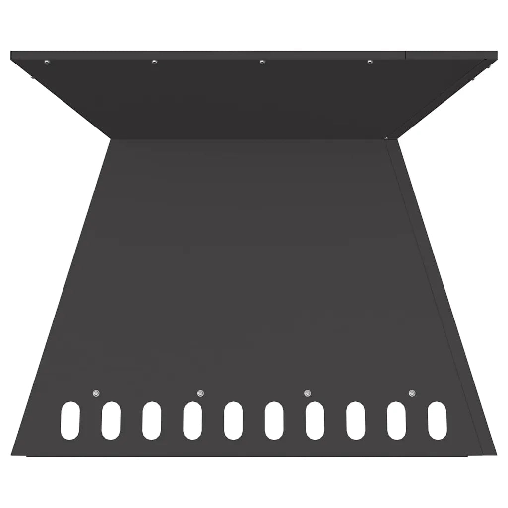Focolare Nero 60 x 60 x 50 cm Acciaio CFW5465018