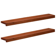 Soglie per finestre 2 pz Marrone 90 x 15 x 2 cm 42048249