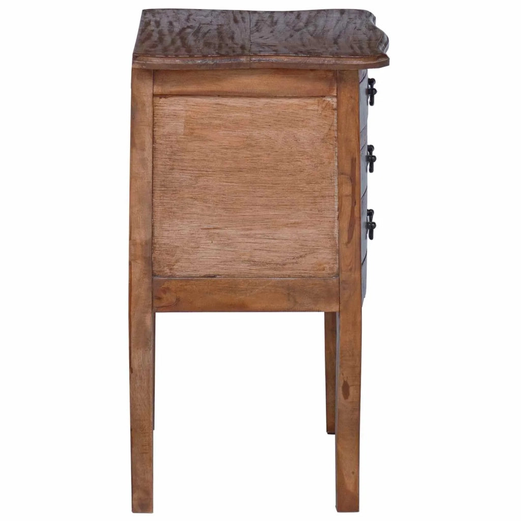 Cassa di stoccaggio 48 x 35 x 64 cm Legno di Mogano Massello 42012409