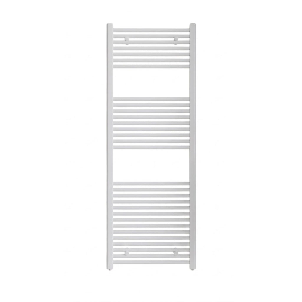 Termoarredo bianco in acciaio scaldasalviette per bagno elegante *** misure h1500xl450xi400 30 tubi, pezzi 1