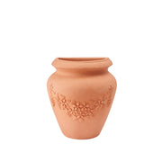 Cheonda - Garden Italia GERLA Vaso a Parete Orcio 28×31 cm in Resina – Made in Italy, Leggero e Antiurto, 100% Riciclabile Colore: IMPRUNETA