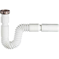 Multipack 12 pz tubi di scarico estensibili per lavelli con ghiera 1.1/2 x 40mm