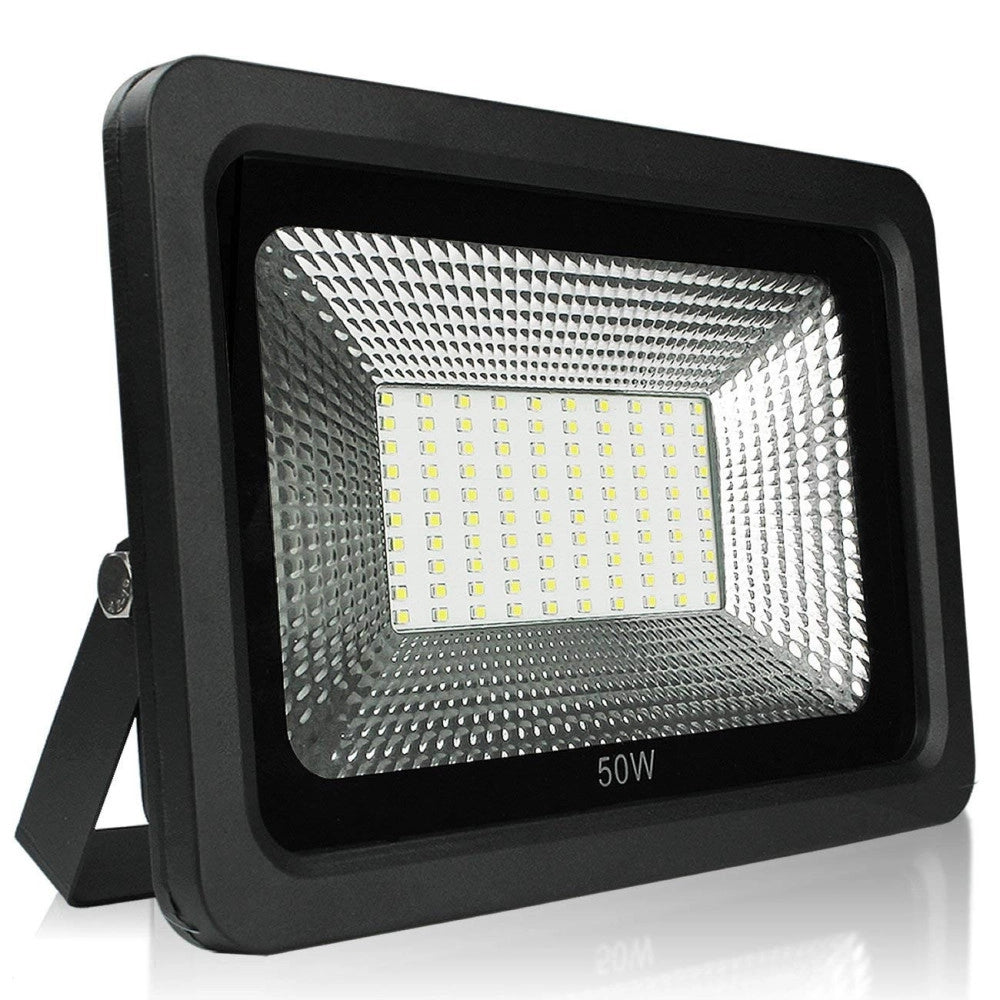 Trade Shop - Faro Faretto Proiettore A Led Per Da Esterno Ip65 Luce Fredda Calda 30 50 100 W - -bianco Caldo-50 Watt
