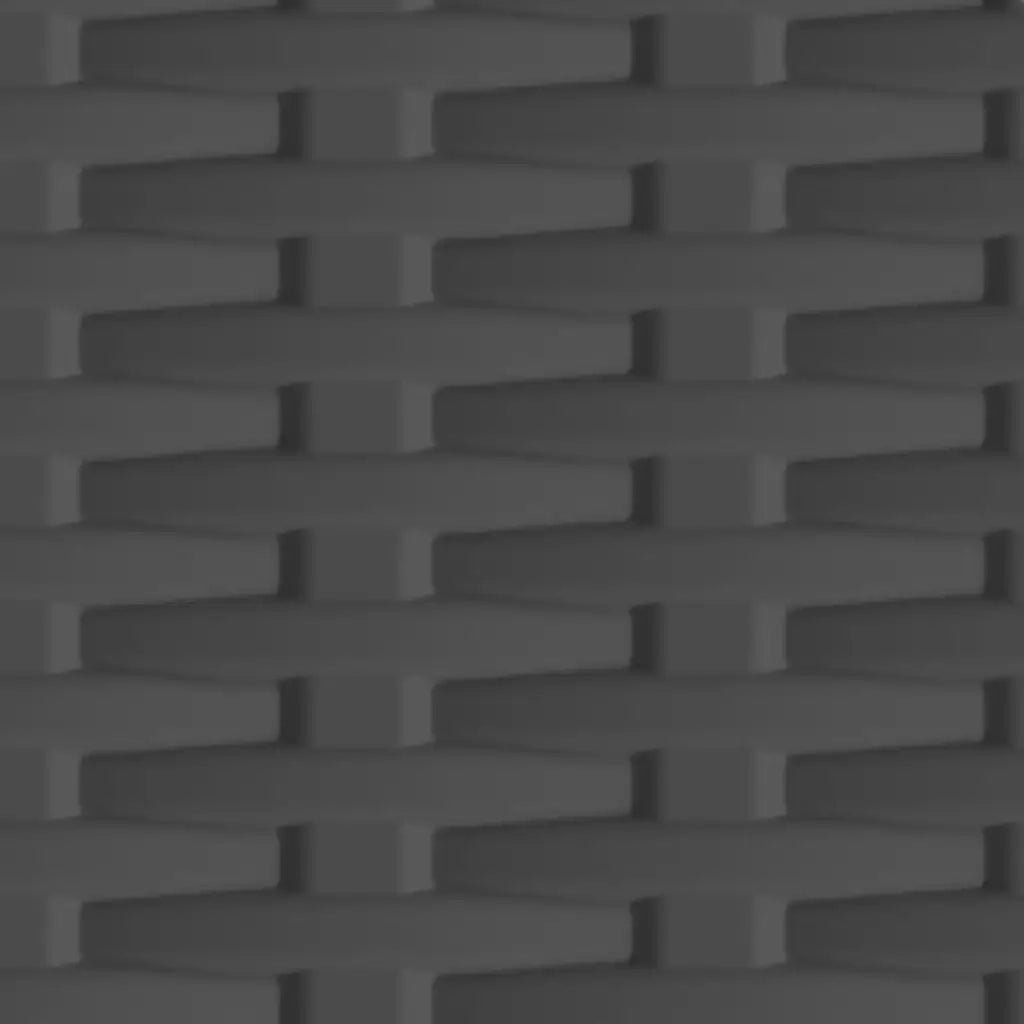 Armadietto in Plastica 68x39x171,5 cm Design Rattan cod mxl 50294