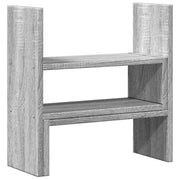 Organizer Scrivania Grigio Sonoma 40x17x41 cm in Truciolato CFW3374316