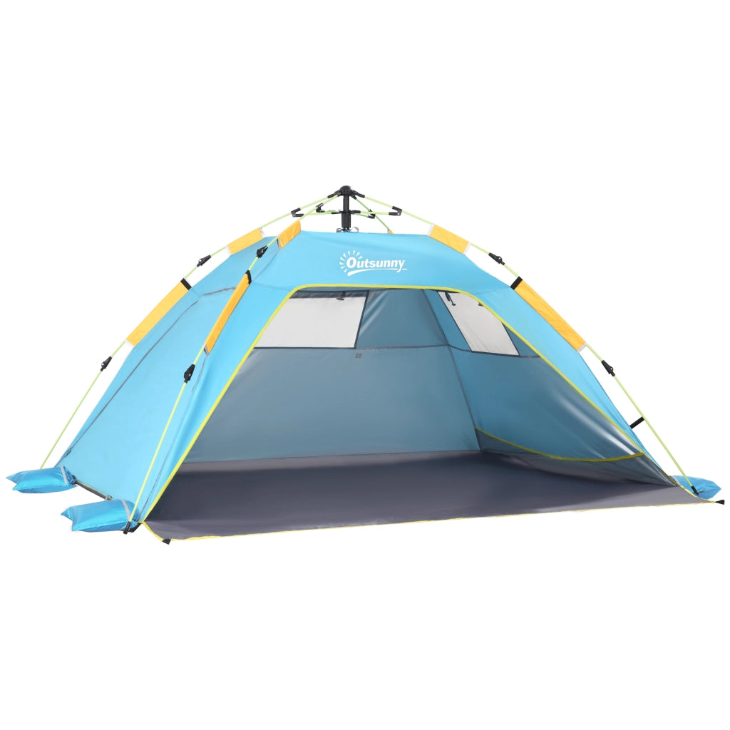 Tenda Pop-up da Giardino ¨C zephmum ¨C 220x173x120 cm Azzurro
