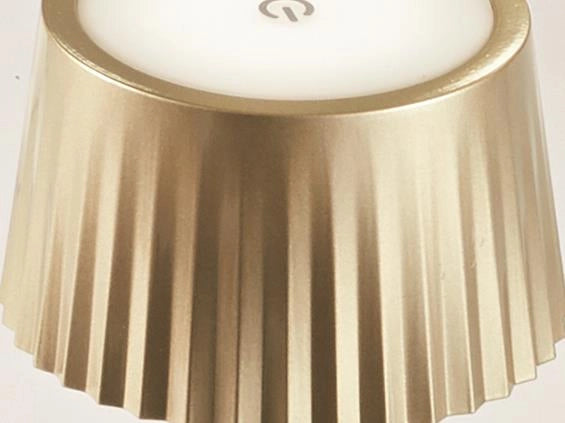 LUMETTO MACAO TOUCH ORO 3000K 240LM 3W DIMMERABILE IP54