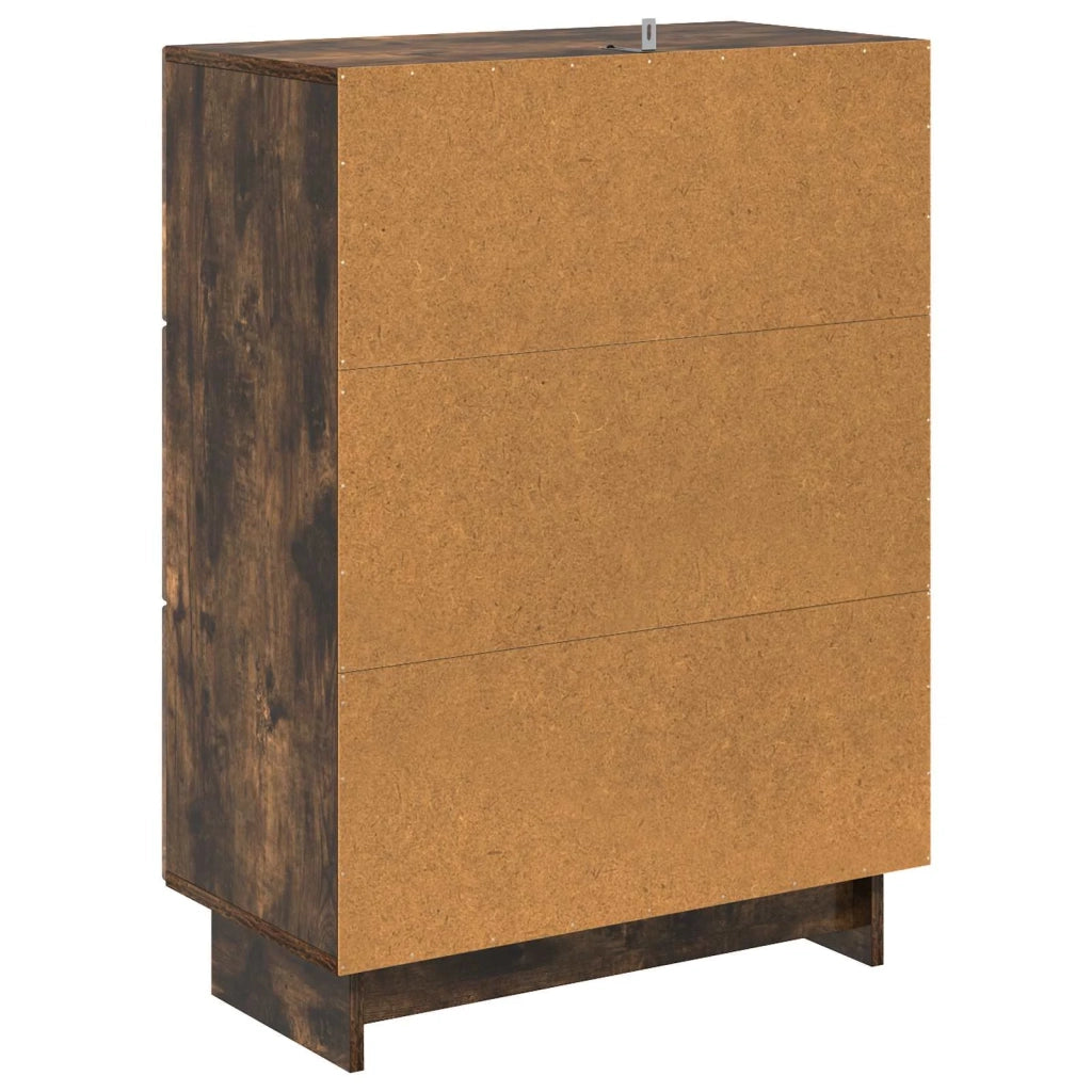 Mobile con Cassetti Rovere Fumo 66 x 34,5 x 90 cm