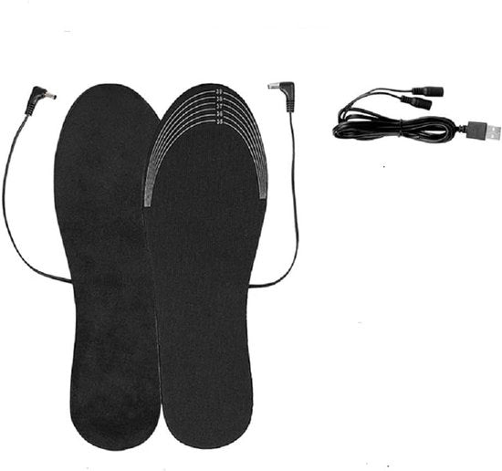 Inlegzoli Riscaldanti per Piedi - Asciugabili e Riciclabili Calore Invernale, Connettore USB, Adatto per Attività All'Aperto