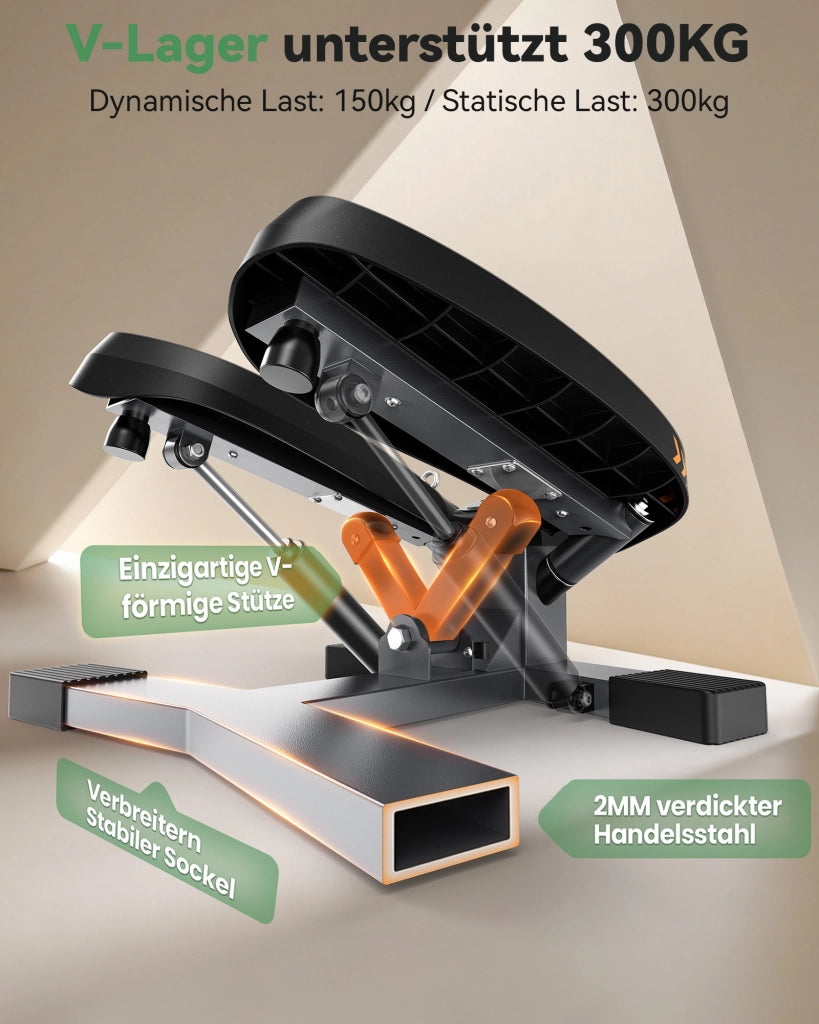 Stepper per Scale Fitness per Casa ¨C zephmum ¨C Attrezzo Allenamento Braccia Gambe Glutei
