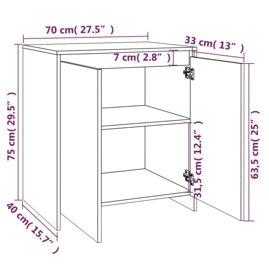 Buffet credenza cassettiera armadio mobile contenitore organizer per cucina soggiorno salotti 3 pezzi legno ingegnerizzato Sonoma grigio 02_0037184
