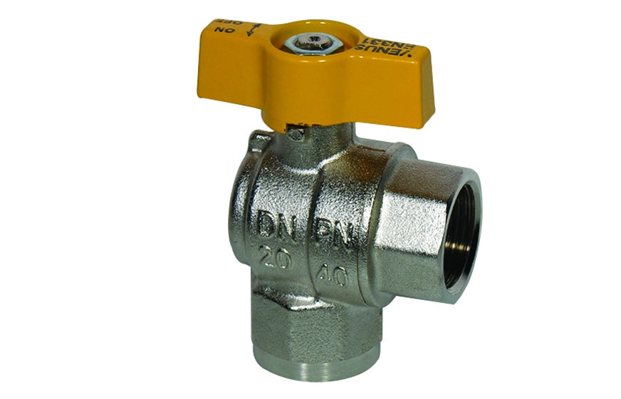 RUBINETTO A SFERA PER GAS SQUADRA FF- 1  DN 25- EFFEB- pezzi 1