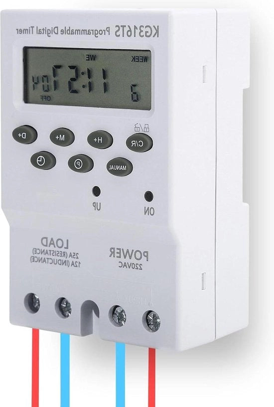 Timer programmabile AC 220V 12A 1 minuto 168 ore controllo