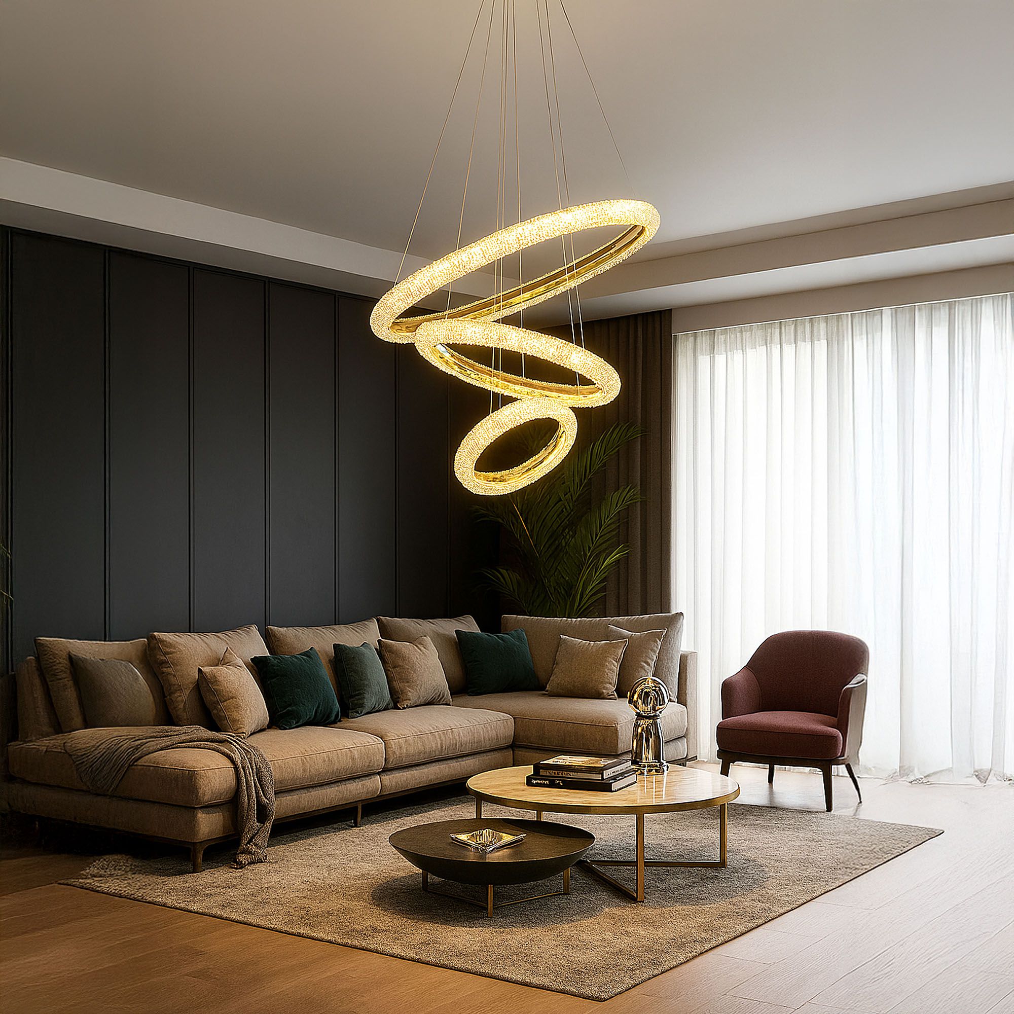 Lampada Led Lhj042-cp3 Gold