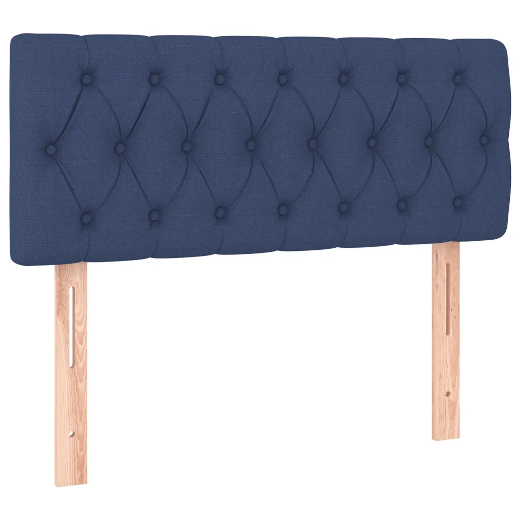 Giroletto a Molle con Materasso Blu 90x190 cm in Tessuto cod mxl 61801